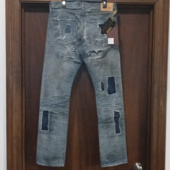 PRPS Noir (Selvedge Blocks)Japan Denim - Picture 3 of 3